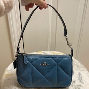 Coach Blue Quilted Women's Bag
